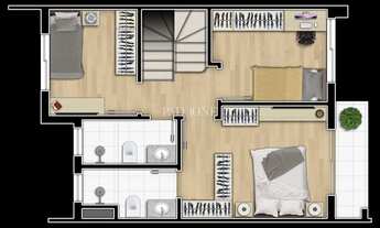 Imagem 3: CASA EM CONDOMÍNIO com 3 dormitórios à venda por R$ 700.000,00 no bairro Santa Cândida - C