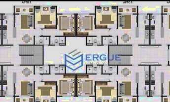 Imagem 2: Apartamento com 2 dormitórios à venda, 47 m² por R$ 189.284,00 - Paupina - Fortaleza/CE