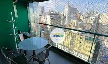 Imagem 4: Apartamento Studio Kitnet Mobiliado Dormitório Suíte Para Alugar, 35m² por R$ 3.400/mês