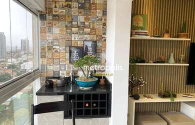 Imagem 4: Apartamento com 2 dormitórios para alugar, 54 m² por R$ 3.507,00/mês - Santa Maria - Santo