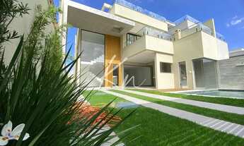 Imagem 2: Casa triplex contemporânea de 285m2 de 4 suítes no Parc Palmier