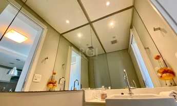 Imagem 6: Apartamento com 1 dormitório para alugar, 57 m² por R$ 3.300,00/mês - Três Figueiras - Por