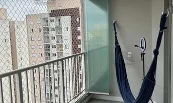 Imagem 3: Apartamento Moóca Porteira Fechada Mobiliado com 1 Dormitório, Sacada ampla, Cozinha Ameri