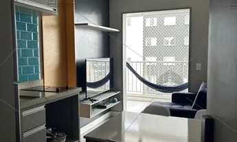 Imagem 4: Apartamento Moóca Porteira Fechada Mobiliado com 1 Dormitório, Sacada ampla, Cozinha Ameri