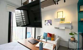 Imagem 5: Studio Mobiliado e Decorado para Locação em Perdizes ? 29m² de Conforto e Estilo!