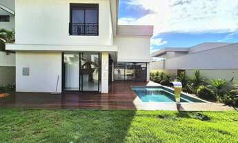 Imagem 2: Casa sobrado de 335m² com 04 suítes para locação em condomínio - Alphaville Ribeirão Preto