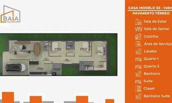 Imagem 4: Casa na Planta no Araçagy com 3 quartos