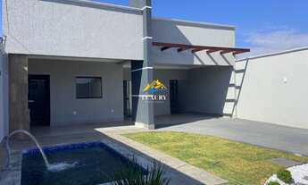 Imagem 2: Casa a venda - Com 3 quartos - Sendo 1 suíte - Piscina - 250m² - Senador Canedo - Residenc