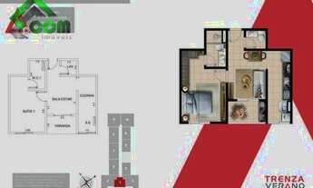 Imagem 5: Apartamento com 1 dormitório à venda, 42 m² por R$ 295.260,00 - Atibaia Jardim - Atibaia/S