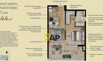 Imagem 5: Apartamento com 1 dormitório à venda, 44 m² por R$ 1.125.150,00 - Jardins - São Paulo/SP