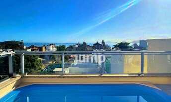 Imagem 2: Cobertura com 5 dormitórios (3 suítes) à venda, vista para o mar - 297 m² - Canajurê - Flo