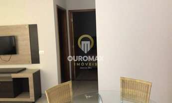 Imagem 2: Apartamento mobiliado com 2 dormitórios para alugar, por R$ 1.400/mês - Vila Odilon - Ouri