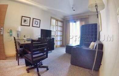 Imagem 3: Ótimo Flat para aluguel em Moema! 1 quarto, sala, cozinha e sacada