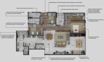 Imagem 5: APARTAMENTO com 3 dormitórios à venda com 315m² por R$ 1.948.750,05 no bairro Ahú - CURITI