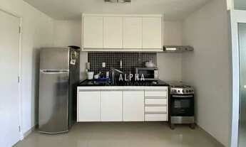 Imagem 2: Apartamento com 1 dormitório para alugar, 43 m² por R$ 3.500,00/mês - Melville Empresarial