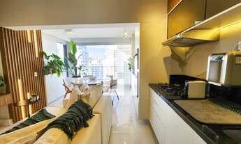 Imagem 4: Lindo e mobiliado em Moema com Sacada Gourmet!