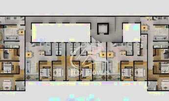 Imagem 5: Apartamento com 2 dormitórios à venda, 62 m² por R$ 360.000 - Santa Maria - Uberaba/MG