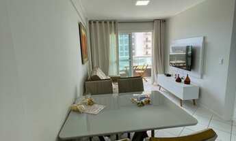 Imagem 5: Pontamares Ponta Negra, Apartamento 2 quartos sendo 1 suite mobiliado. Vista para o Mar