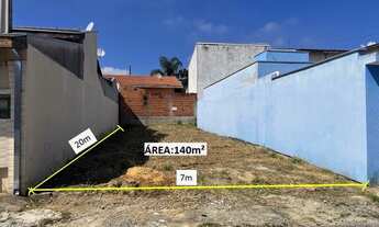Imagem 2: Terreno - Residencial Santa Paula - Jacareí-140m2 -R$155.000