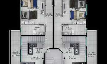 Imagem 5: Apartamento com 3 dormitórios à venda, 96 m² por R$ 780.000,00 - Itacolomi - Balneário Piç