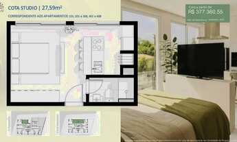 Imagem 7: Apartamento studio garden no Campeche