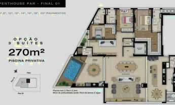 Imagem 2: Apartamento à venda no bairro Setor Marista - Goiânia/GO