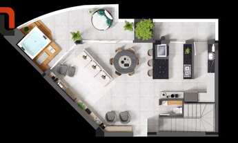 Imagem: Gran Solare - Cobertura 2 suítes, terraço