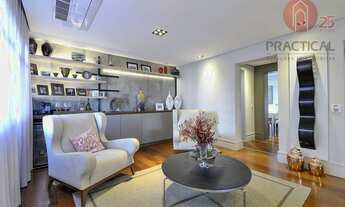 Imagem 6: Excelente apartamento, conforto e elegância, 1 por andar, 4 dormitórios Moema Pássaros