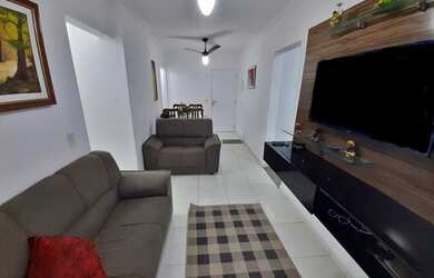 Imagem 2: Apartamento de 02 dormitórios com sacada gourmet, na Aviação em Praia Grande