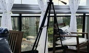 Imagem 4: Barra da Tijuca Waterways Vistão Mar 117 M2 todo mobiliado entrar morar entrega imediata