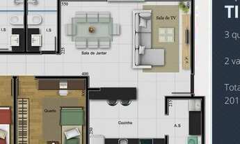 Imagem 7: Apartamento 3 Quartos Nova Su??a / Jardim America