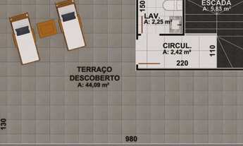 Imagem 7: SOBRADO com 3 dormitórios à venda com 115.28m² por R$ 598.000,00 no bairro Bairro Alto - C