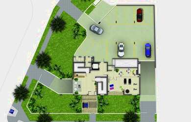 Imagem 4: Playground, Salão de festas com cozinha gourmet e churrasqueira com amplo terraço, Home fi