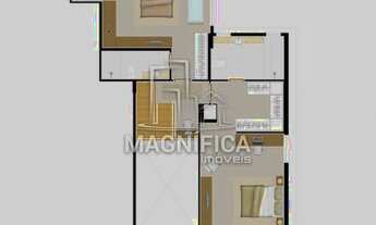 Imagem 4: COBERTURA com 2 dormitórios à venda com 226.05m² por R$ 990.248,00 no bairro Centro - CURI