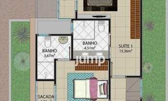 Imagem 3: Casa com 4 dormitórios à venda, 138 m² por R$ 1.095.000,00 - Campeche - Florianópolis/SC