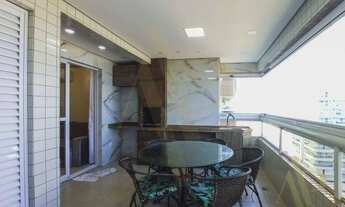 Imagem 3: Apartamento com 3 dormitórios à venda, 143 m² por R$ 1.050.000,00 - Canto do Forte - Praia