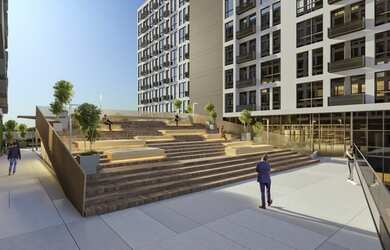 Imagem 7: Apartamento de dois dormitórios, em construção, frente UFSC em Florianópolis