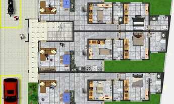 Imagem: Apartamentos novos de 2 quartos Santos Dumont