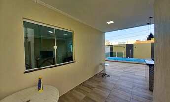 Imagem 6: Casa mobiliada 4/4, suítes, piscina, quiosque, condomínio Arembepe Linha Verde