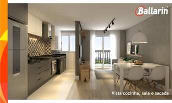 Imagem 6: 2 dorms com sacada e 1 vaga CVeA no Bairro Cooperativa em SBC