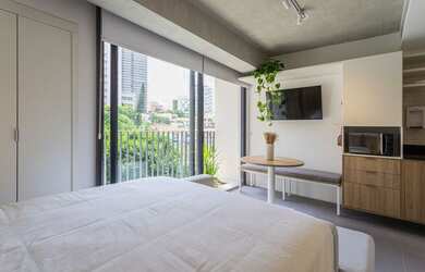 Imagem 2: Apartamento com 1 Quarto para alugar, 28m² - Vila Madalena