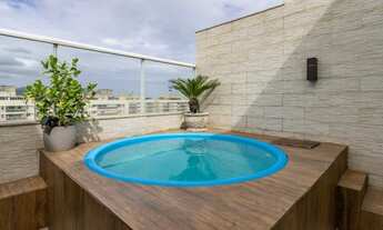 Imagem: Cobertura, piscina privativa e churrasqueira