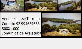 Imagem 2: Terreno no lago de Acajatuba