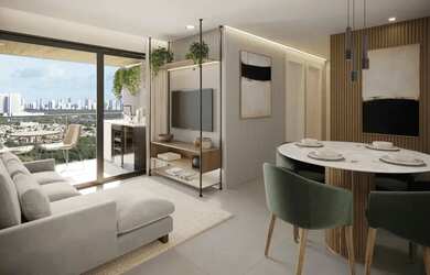 Imagem 2: Apartamento 3 quartos na Ilha do Retiro - Edf Isa Melo / Àrea de Lazer completa