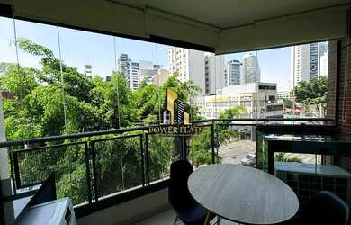 Imagem 2: Flat com suíte e vaga em Pinheiros, Rua Cunha Gago, Praticidade e localização - São Paulo