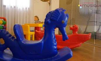 Imagem 7: Playground, Salão de festas com cozinha gourmet e churrasqueira com amplo terraço, Home fi