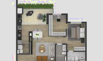 Imagem 3: APARTAMENTO com 1 dormitório à venda com 187.12m² por R$ 1.005.700,00 no bairro Centro - C