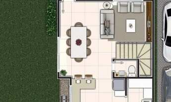 Imagem 3: Sobrado a venda, em construção com 110 m², 3 quartos, suite, terraço, na Rua João Havro no