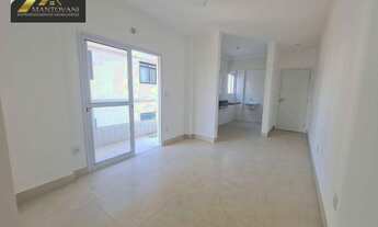 Imagem 4: Apartamento com 1 dormitório à venda, 53 m² por R$ 268.000,00 - Vila Guilhermina - Praia G