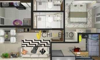 Imagem 2: Cobertura com 2 dormitórios à venda, 90 m² por R$ 339.500 - Vila Pires - Santo André/SP